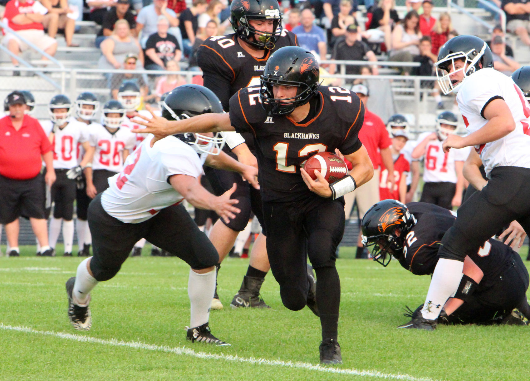 Somerset at Bloomer football 8-17-18